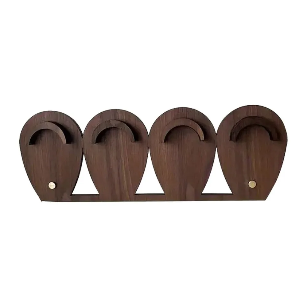 

Простая деревянная подставка для браслетов, органайзер для украшений, держатель для браслетов, подставка для демонстрации, футляр для хранения, подарок