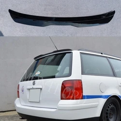 Rear Roof Lip Spoiler For VW PASSAT B5 ESTATE ABS Plastic Gloss Black Car Tail Wing Universal Spoiler Wing