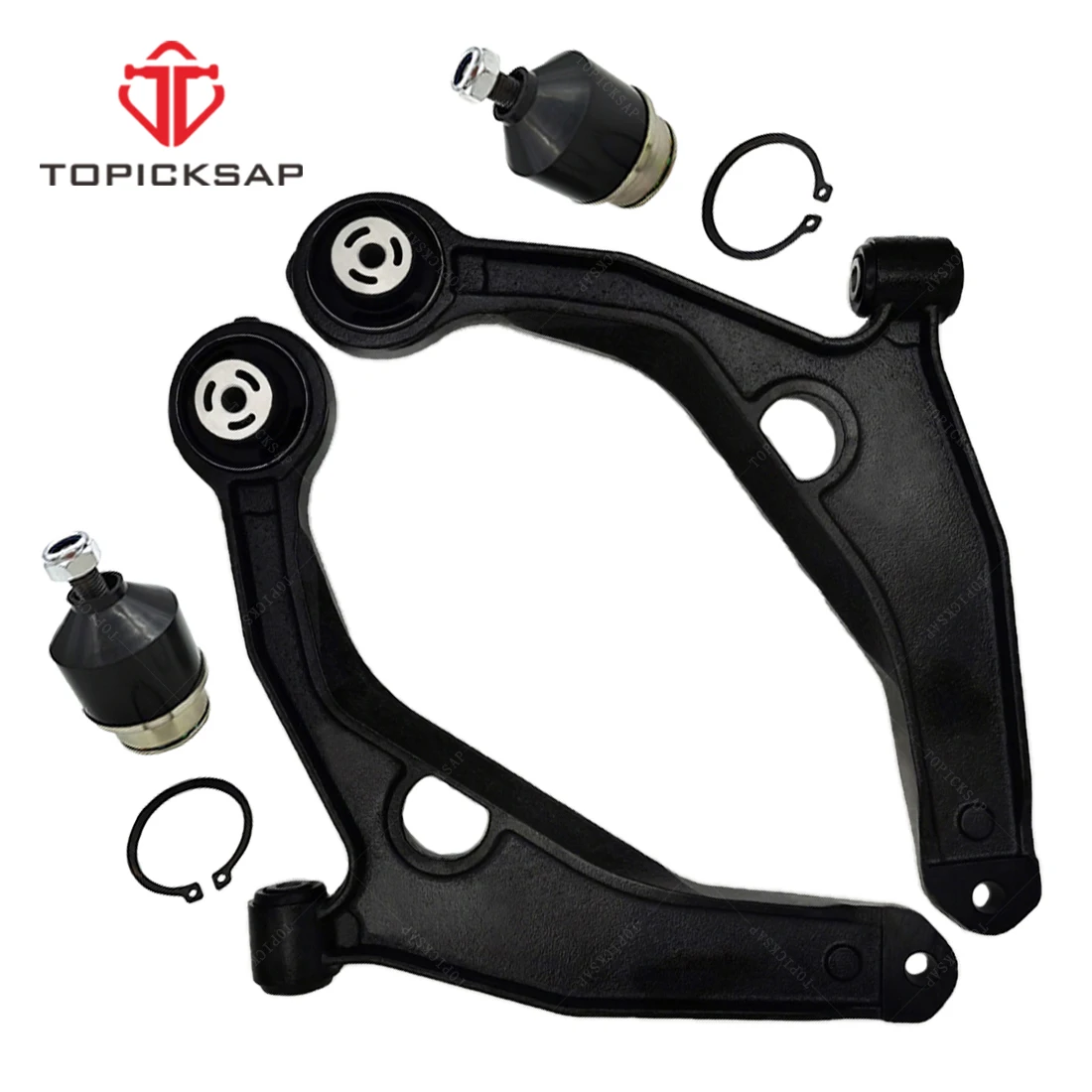 TOPICKSAP 4Pcs Front Lower Control Arm w/Ball Joint LH RH Assembly Kit for Chrysler 200 Dodge Avenger 2008- 2017 2018 2019 2020