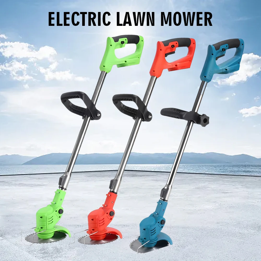 2026 New Cordless Handheld Electric Lawn Mower Grass Trimmer With Adjustable Garden Tool For Makita 21V Battery
