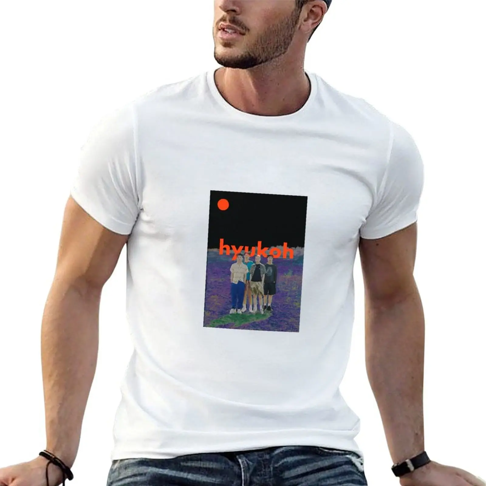 Design K-Indie HYUKOH T-Shirt sweat tees mens t shirt
