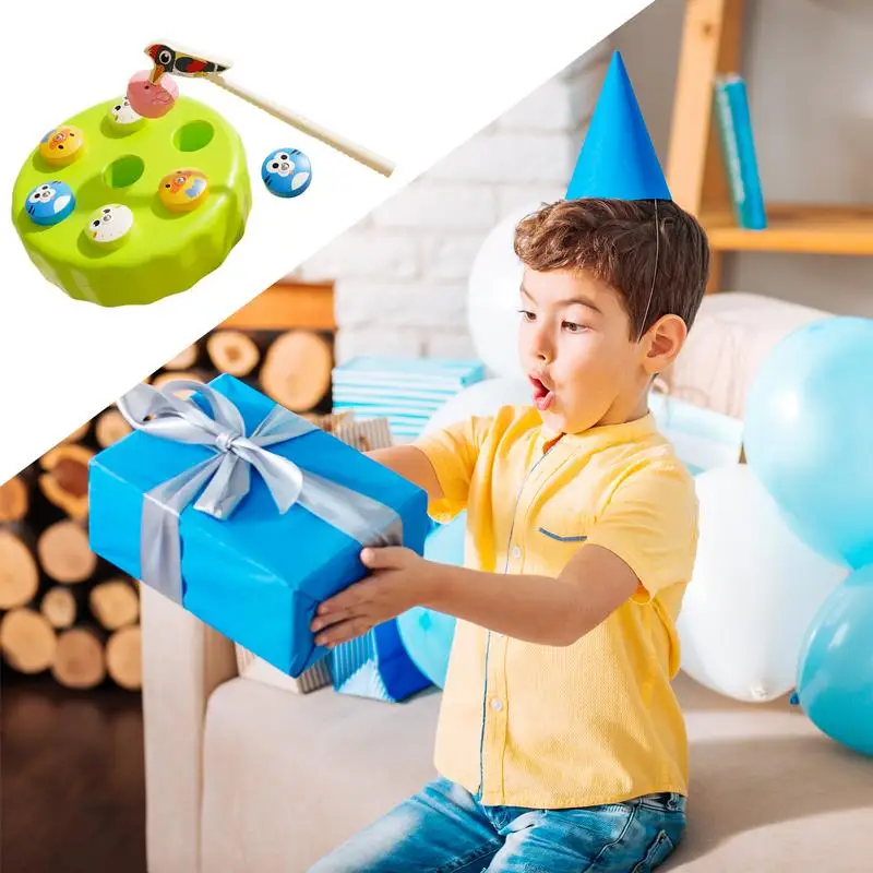 Kids Fishing Toy Cute Kids Fishing Pole Toy Fine Motor Skill Toys Kids Fishing Pole Toy Preschool Toy Family Game For Early