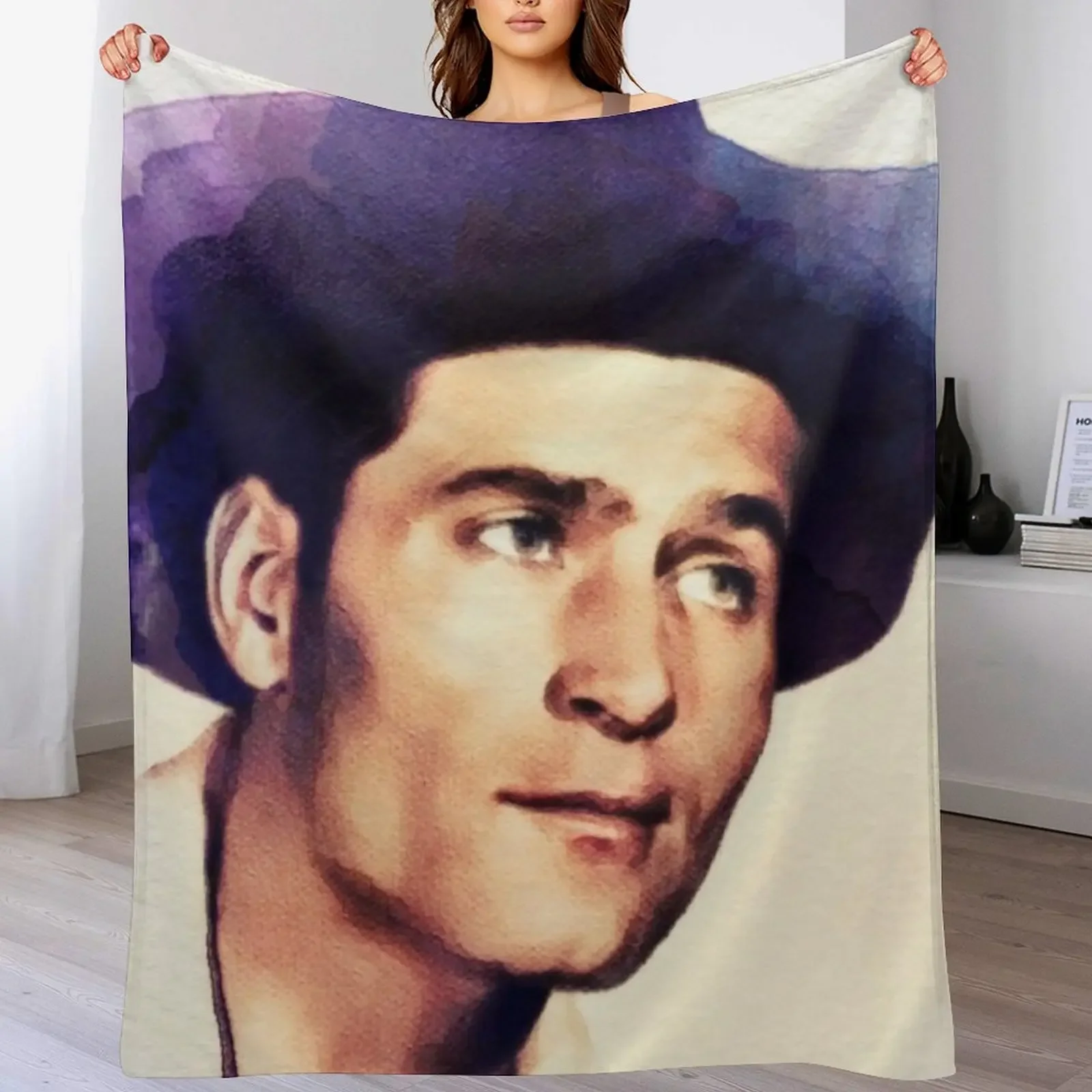

Clint Walker, Movie Legend Throw Blanket valentine gift ideas sofa bed Quilt for winter Blankets