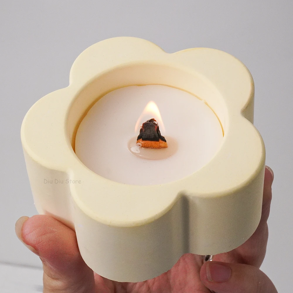 アクリルキャンドル,シリコンモールド,花の形をしたプランター,工芸品,石膏樹脂製の収納ボックス,成形,日曜大工,家の装飾