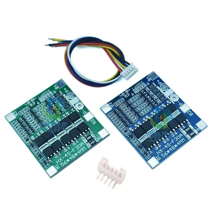 

4S сбалансированный 30A литий-железо-фосфатный аккумулятор с защитой от перезаряда и разряда, защита от короткого замыкания, 12,8 В/14,6 В