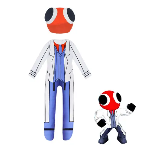 Red Ant-Man Cos Little Red Doctor Cosplay mono medias Cosplay Rainbow Friend