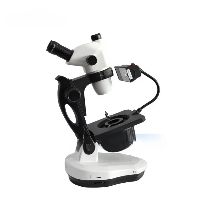 مجوهرات التكبير المستمر والأحجار الكريمة مجهر الأحجار الكريمة ثلاثي العينيات لتحديد الأحجار الكريمة