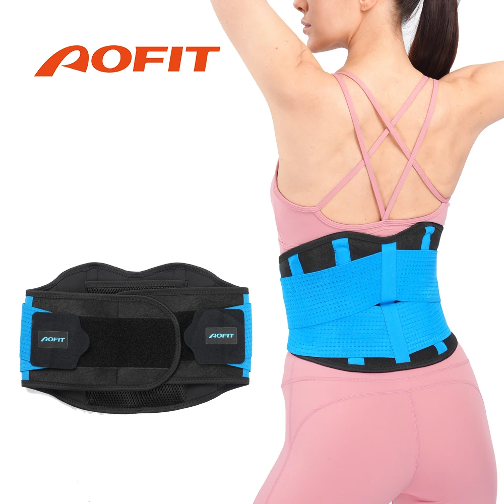 AOFIT Sport Back Support Belt Orthopedic Corset for Men Women Lumbar Brace Protector Spine Decompression Waist Trainer