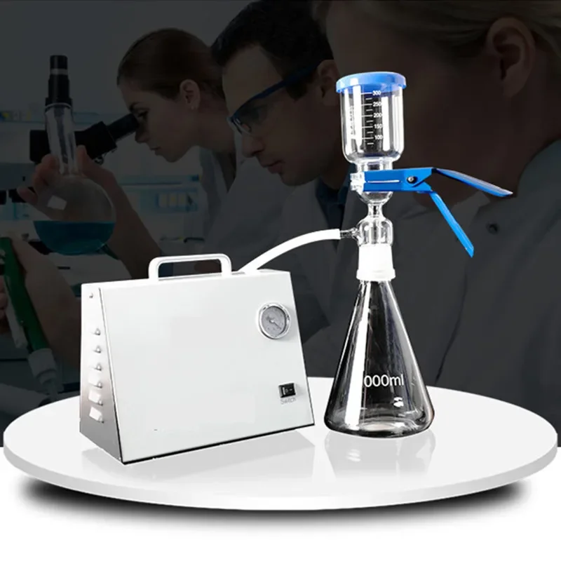 vacuum , silent positive and negative pressure portable laboratory filtration device, vacuum pump, small suction XZ