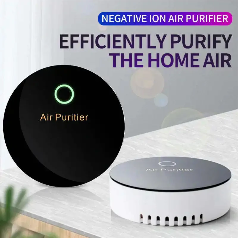 Electrostatic And Plasma Filter Car Air Purifier Vehicle Air Cleaner Portable Strainer Purification For Small Space