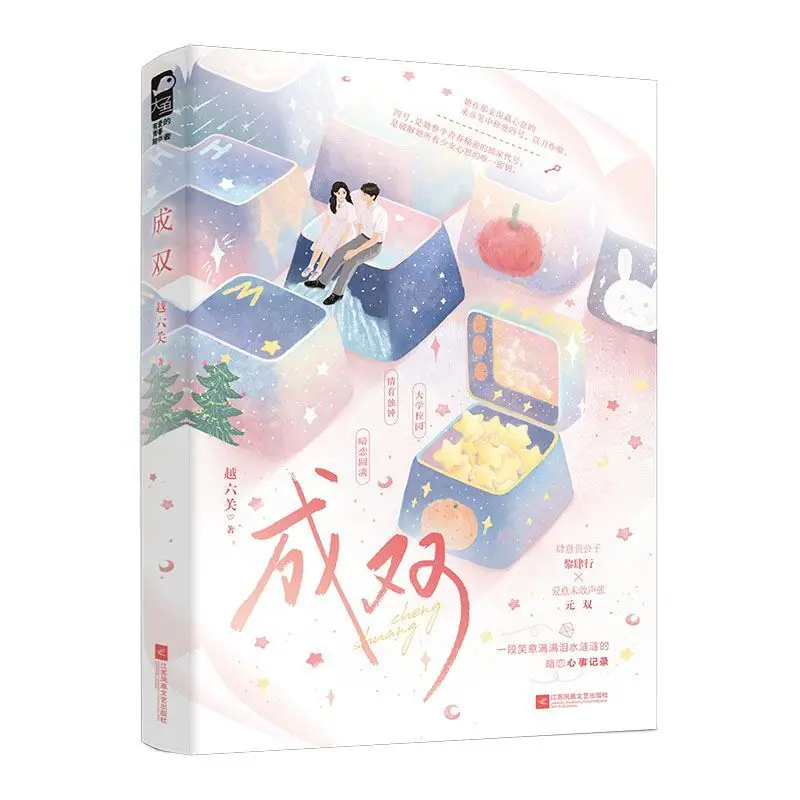 Pair Chinese Secret Crush Campus Romance Novel By Yue Liu Guan Rich Guy & Quiet Girl Love Book