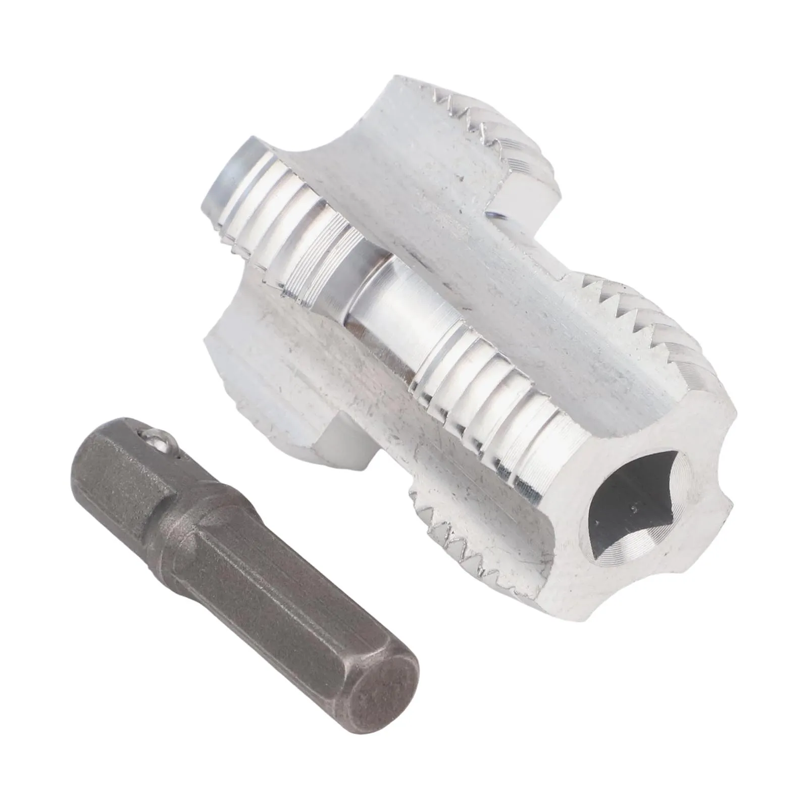 Precision Engineered Plumbing Tool Joint Dark Gray Water Pipe Drill Versatile Plumbing Tool Compatible With Hand Drills