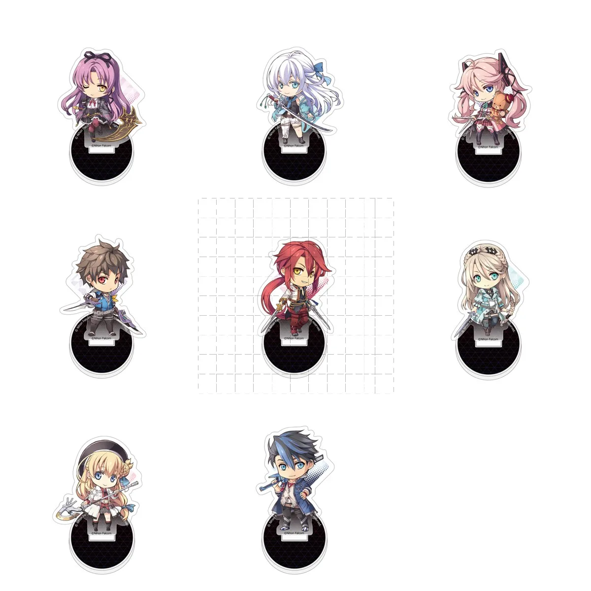 Game Agnes Claudel Aaron Wei Van Arkride Acrylic Stand Doll Anime Figure Model Plate Cosplay Toy for Gift