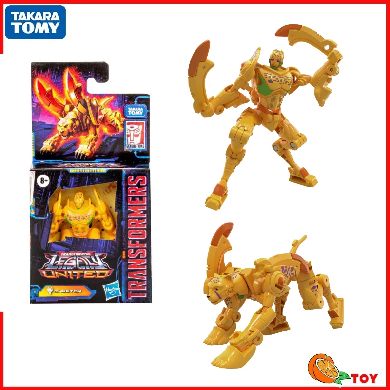 In stock Takara Tomy Transformers toys Legacy United Beast Wars Universe Cheetor Genuine Model Action Figure Toys Gifts