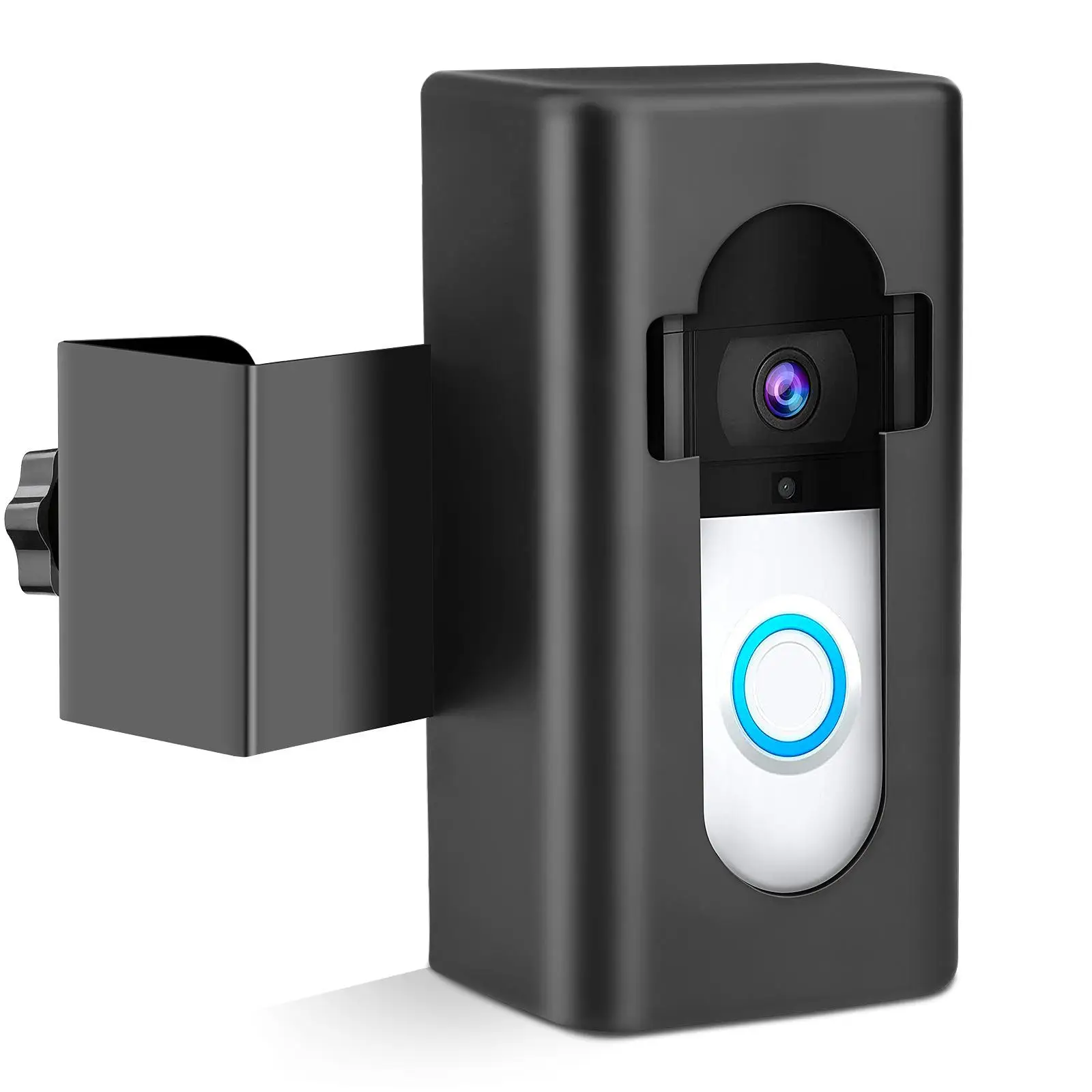 Video Doorbell Mount Metal Doorbell Bracket No Need to Drill Disassemble Bell