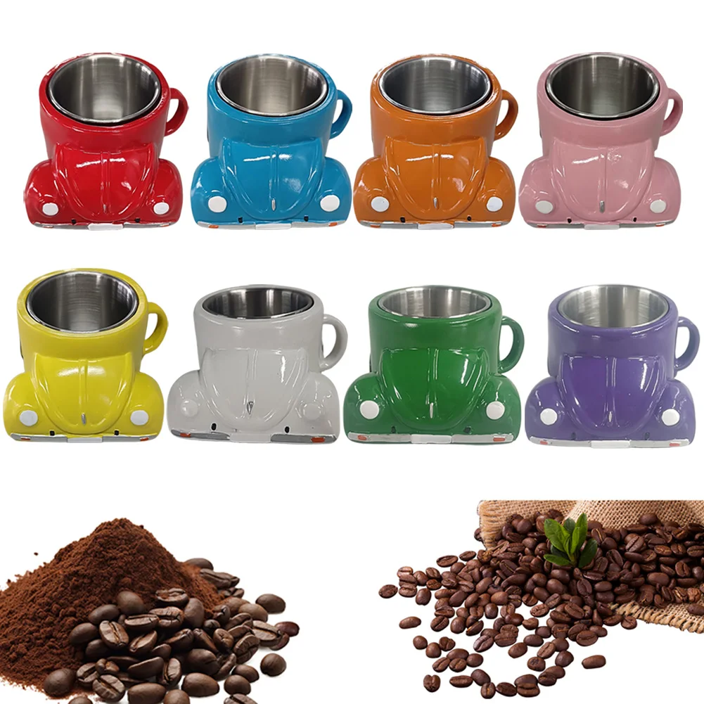 Beetle Shaped Creative Coffee Mug Heat Resist Novelty Tea Cup Large Capacity Unique Drinkware for Office Decoration Cup