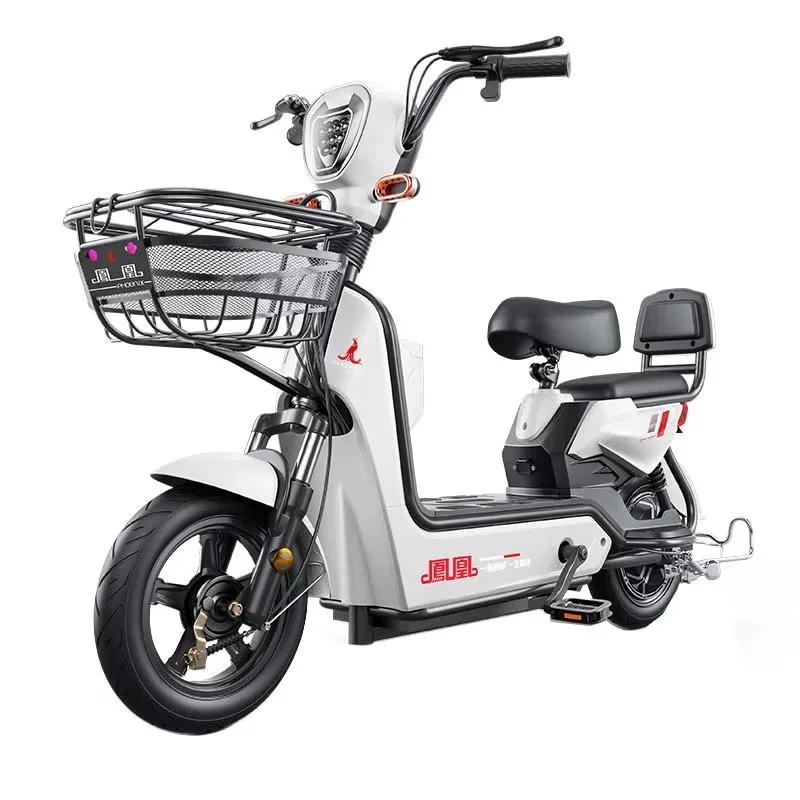 Zuimi High-end 48V 350W Electric City Bikes 2 Wheel Commuting E Bike 14 Inch Adult Electric Bikes Electric Bicycle