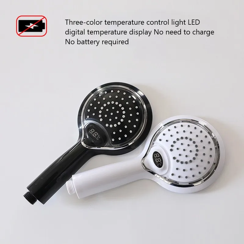 Popular Modern Shower Head Auto Color Changing LED Shower Head Bathroom Shower Head Hand Shower