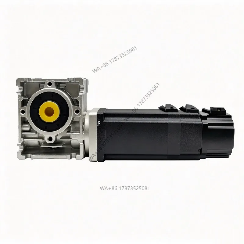 400W NEMA24 Brake and worm geared Brushless DC Motor 48V 5:1/7.5:1/10:1/15:1/20:1/25:1/30:1/40:1/50:1/60:1/80:1 reducer BLDC