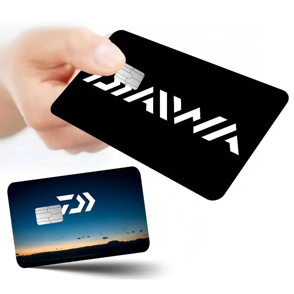 D-Daiwa Fishing 100% Hot Sale Amine Credit Debit Bank Card Bus Card Film Skin Sticker view 6