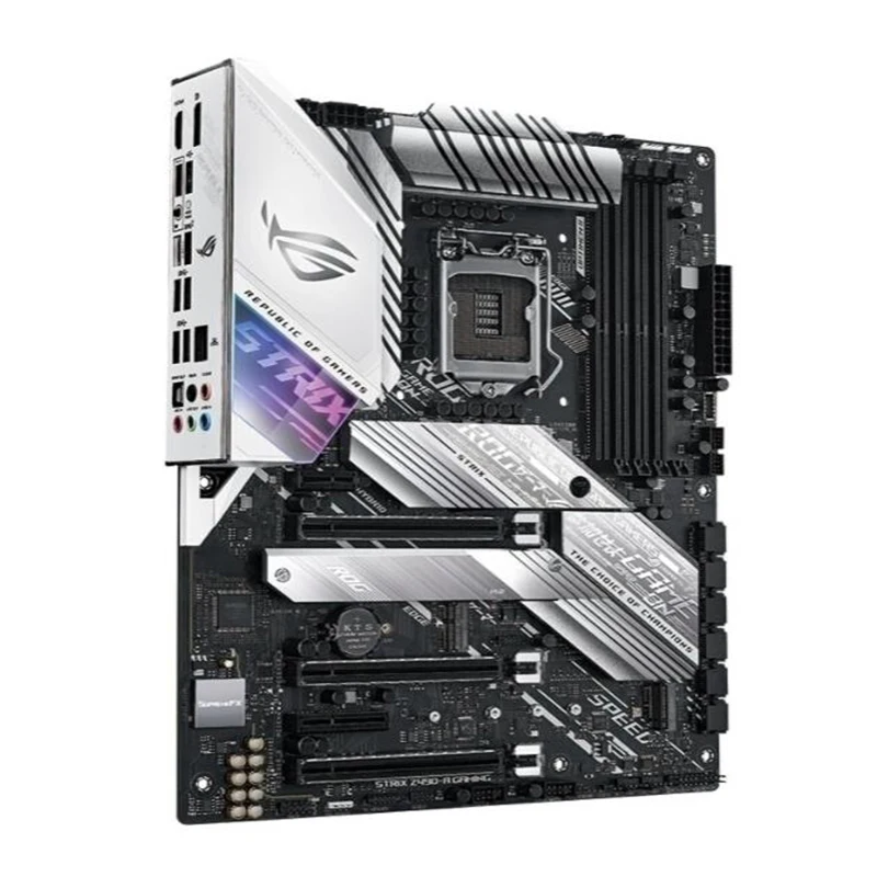 For Intel Z490 ROG STRIX Z490-A GAMING Z490A motherboard Used original LGA 1200 DDR4 128GB M.2 NVME SATA3 Desktop Mainboard