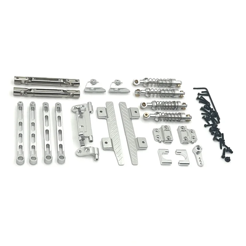 Tige de direction d'amortisseur de mise à niveau de voiture RC, ensemble d'arbre d'entraînement avant et après pour 1/12 MN82 LC79 pièces de mise à niveau de voiture RC-Y44A