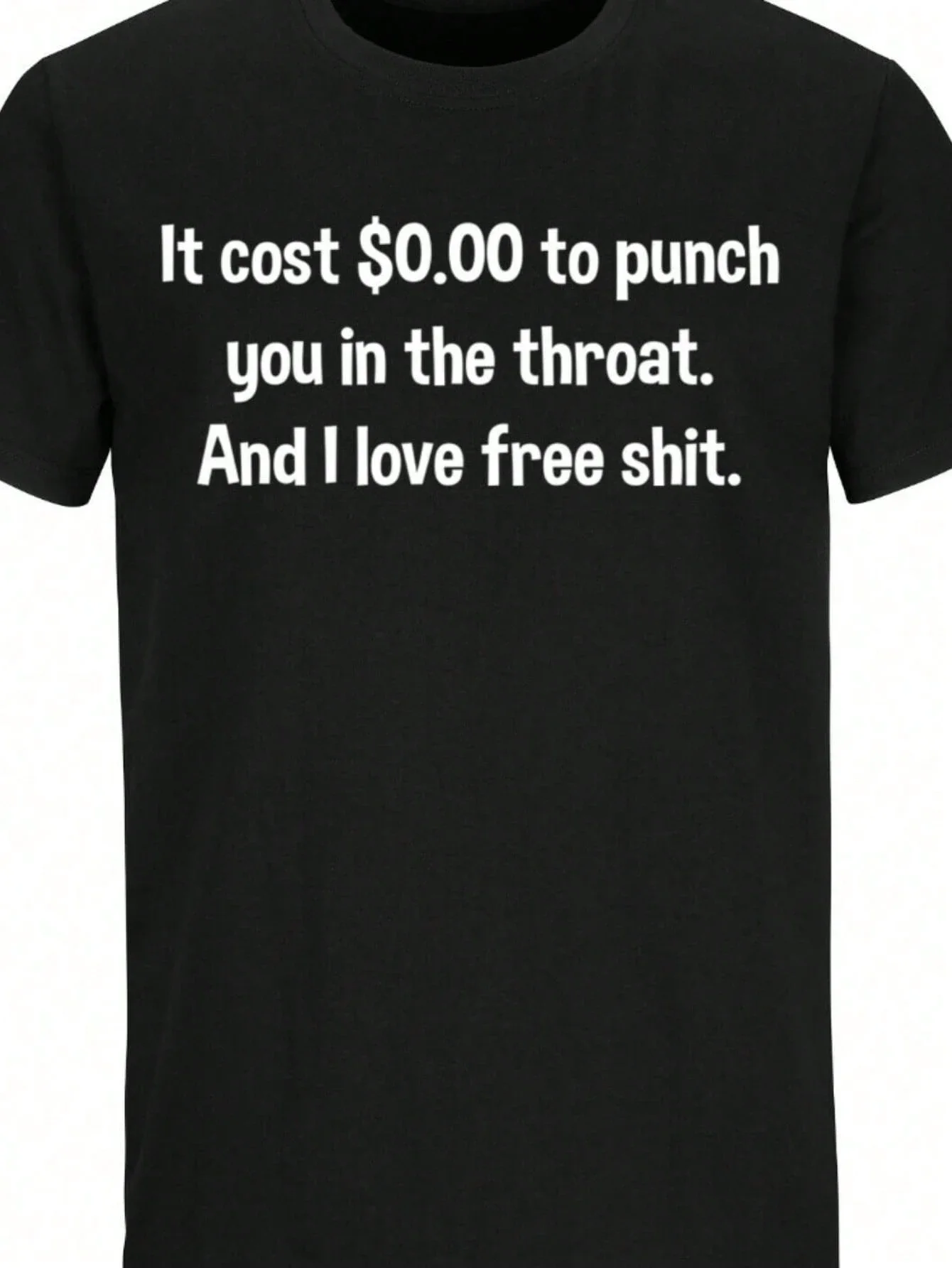 Humorous Rude Sarcastic Graphic Novelty Offensive Funny Shirt Throat Punch Tee For Adults Men Women Casual Gift Humor Lovers