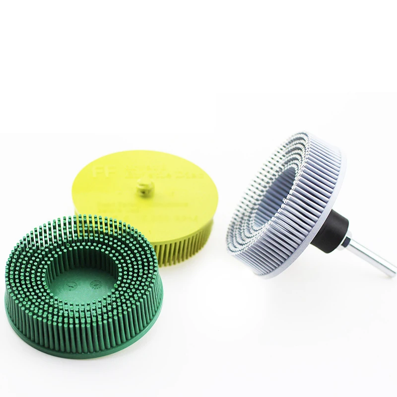 1PC 3 Color 2inch Whirlwind Needle Brush Polishing Brush Wheel Polishing Tool  Disc Electric Drill Brush Deburring Plastic