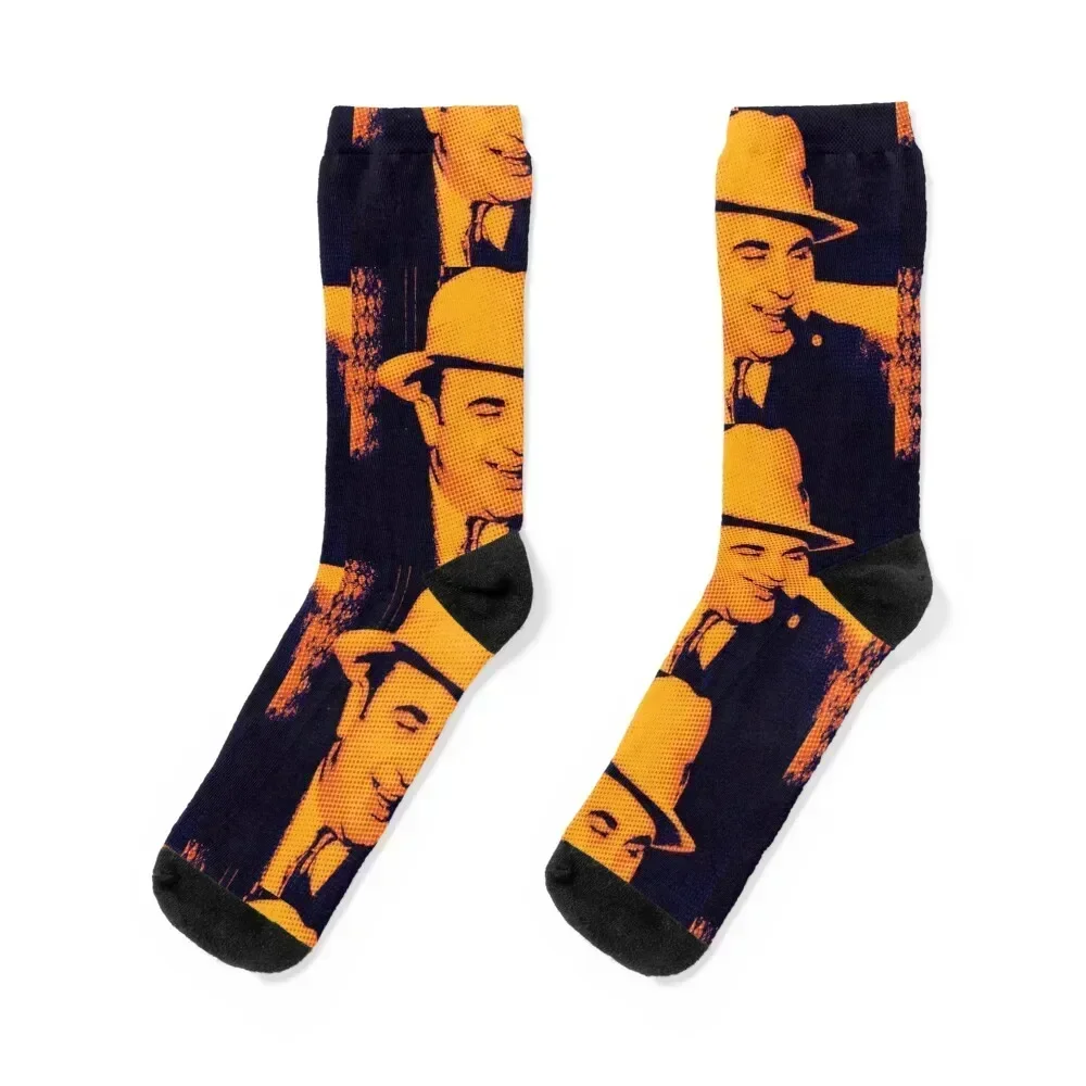 Al Capone Socks snow winter gifts anti-slip Lots Socks For Women Men's kawaii set winter Women Socks Men's