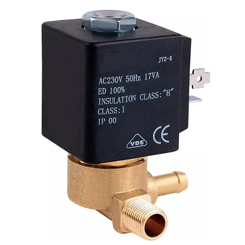 Small Solenoid Pump Control Valve Normally Closed JYZ-5 for Electric Iron High Temperature Steam Valve Accessories
