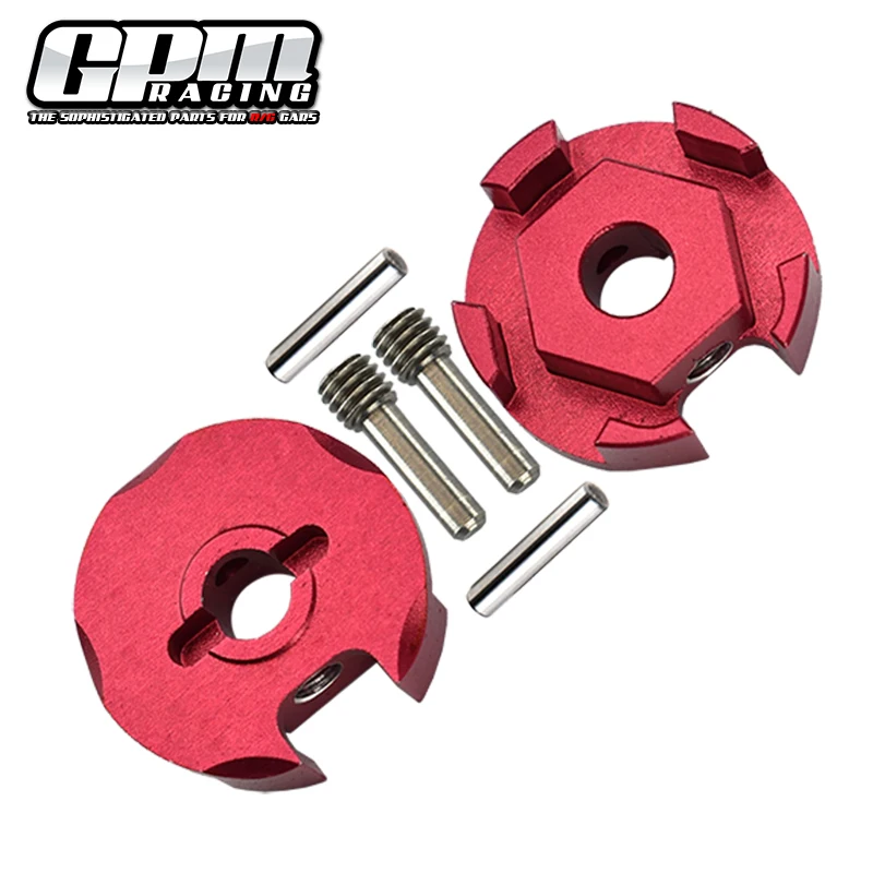 GPM lichtmetalen wielnaaf met zeskantige bevestiging voor de TRAXXAS Slash 4X4 / Slash 4X4 LOW-CG-68086-21.
