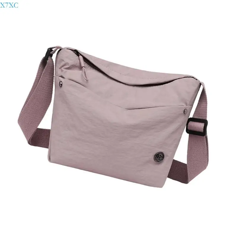 

X7XC Women Bag Korean Styles Shoulder Bag Stylish Crossbody Bag Solid Color Bucket Bag Trendy Bag for Everyday