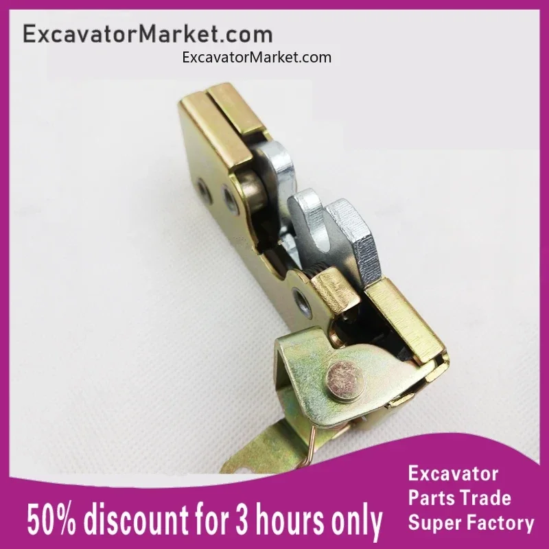 For CATERPILLAR CAT 320B C D Excavator Cab door back buckle lock Anti-buckle door lock universal back buckle  For excavator