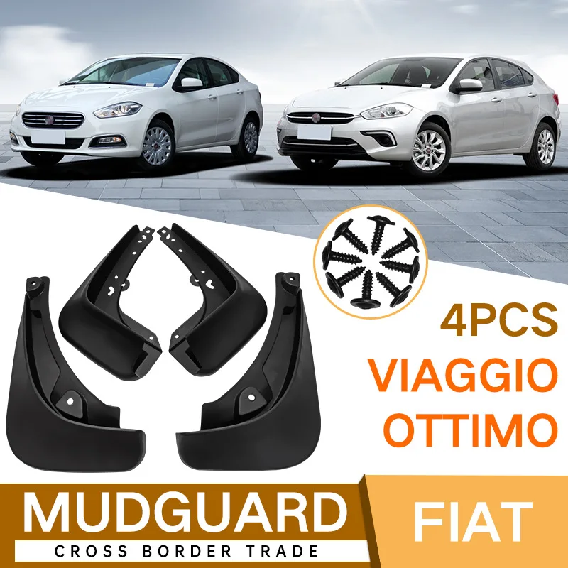 For Viaggio Ottimo Car Molded Mud Flaps Splash Guards Mudguards Front Rear Styling Front Rear Car Accessories