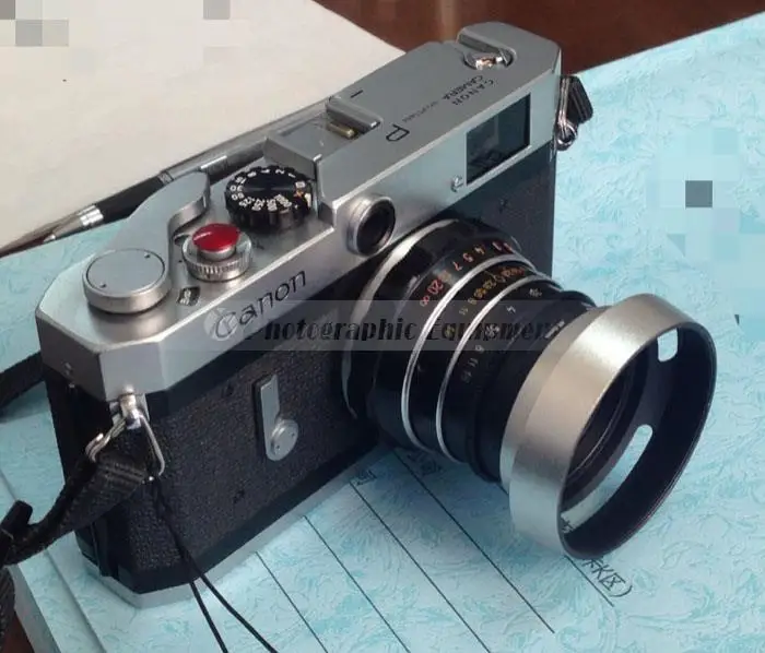 Capa de lente de câmera capa de metal preto/prata 37mm 39mm 40.5mm 43mm 46mm 49mm 52mm 55mm 58mm montagem de rosca