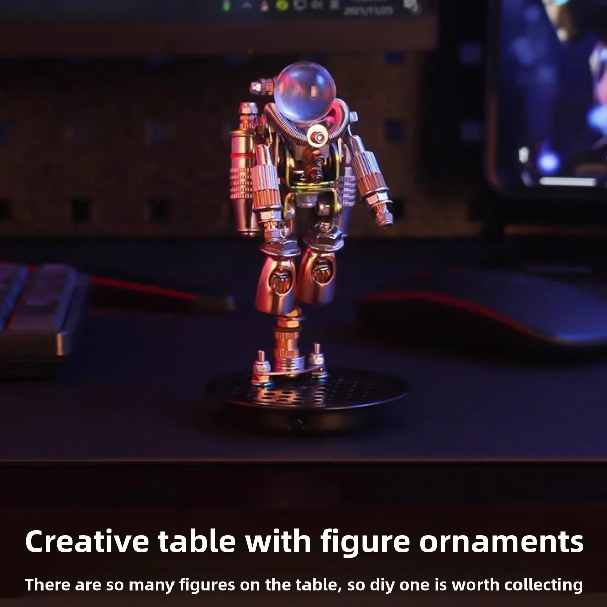 

3D головоломка, модель космонавта, комплект прецизионных металлических игрушек ручной работы, сделай сам, сборка, игрушки для взрослых, украшения для детей, креативный подарок на праздник