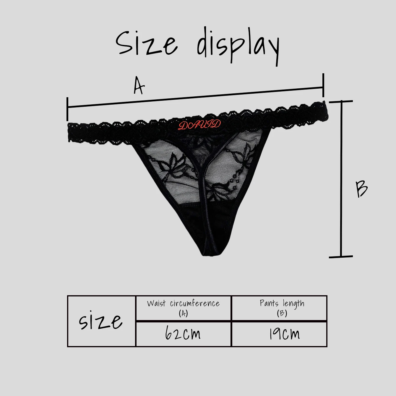 سراويل داخلية من الدانتيل للنساء سراويل داخلية مطرزة حسب الطلب منخفضة الخصر ملابس داخلية ناعمة ومريحة سراويل يومية