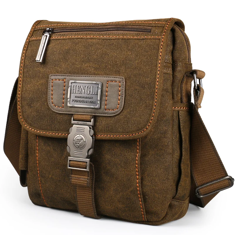 Ruil جديد الرجال قماش حقائب كتف الترفيه رسول خمر في الهواء الطلق ارتداء المقاومة حقيبة عادية موضة حقيبة كروسبودي