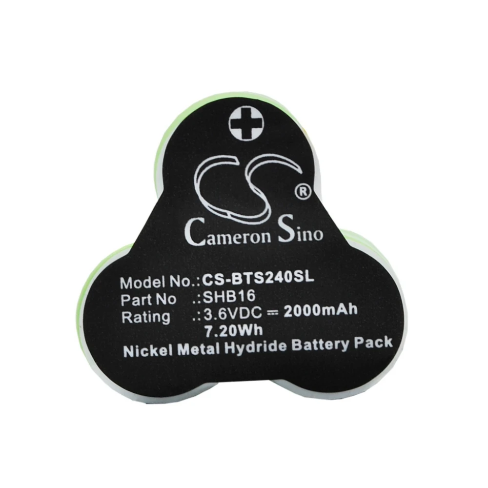 

Ni-MH Shaver Battery for Remington, 3.6V, 2000mAh , Compatible Models: T24B, T24C, T24D