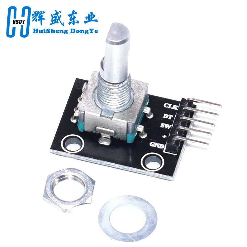 KY-040 360 Degrees Rotary Encoder Switch Module Brick Sensor Switch Development KY040 Potentiometer knob Kit for Arduino