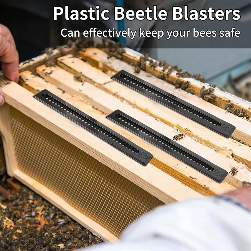 M11K-For Hive Trap Beekeeping Tools Set 22 Pcs Plastic Beehive Beetle Blaster Kit For Honey Production