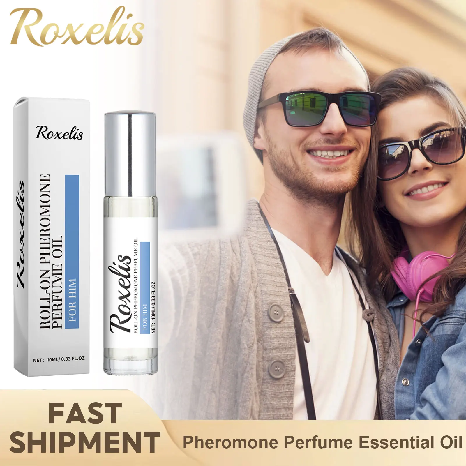 

Unisex Pheromone Essential Oil To Attract Man Women Pheromone Infused Fragrance Lasting Refreshing Stimulates Flirting Perfume