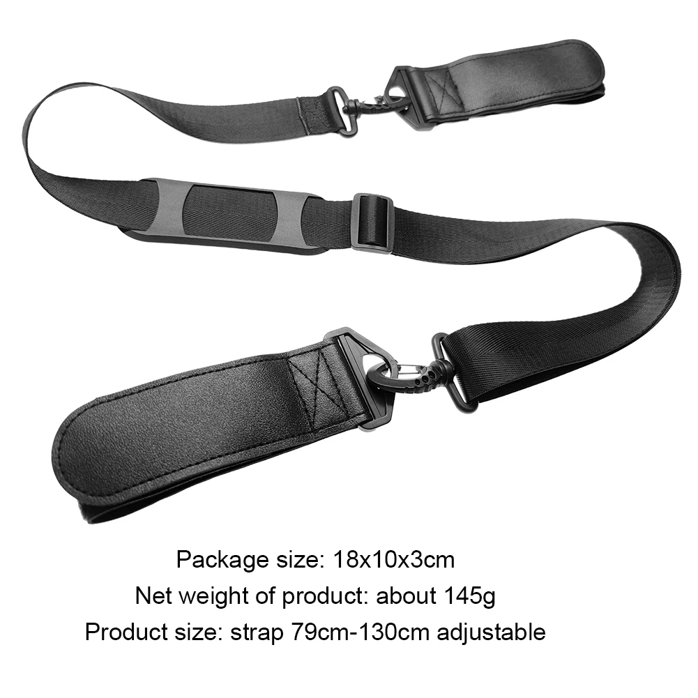 Ski Borad Shoulder Carrier Strap Adjustable Skiing Pole Shoulder Hand Carrier Leash Outdoor Sports Skiing Accessories