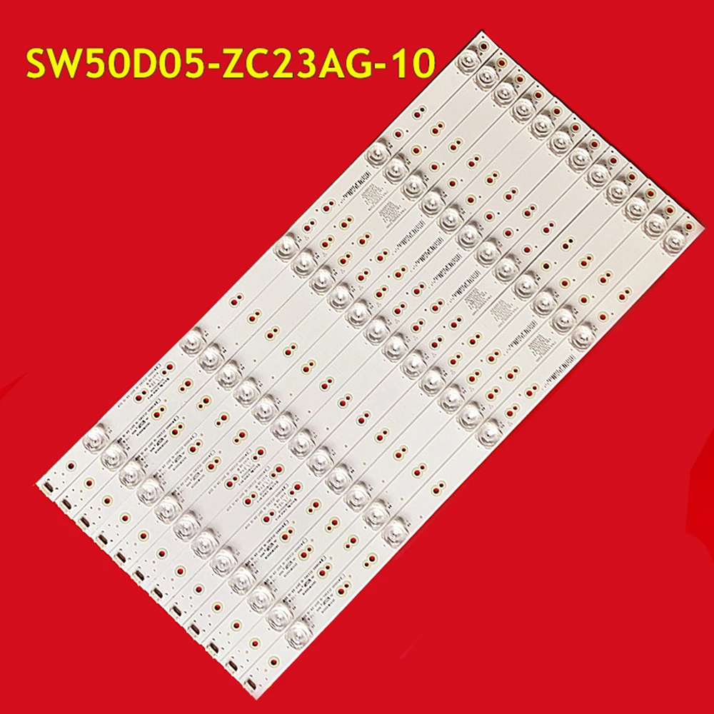 Tira de LED para retroiluminación de TV, para 50H7, 303SW500036, SW50D05-ZC23AG-10