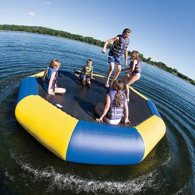 Inflatable water park trampoline inflatable water trampoline  inflatable sea water trampoline