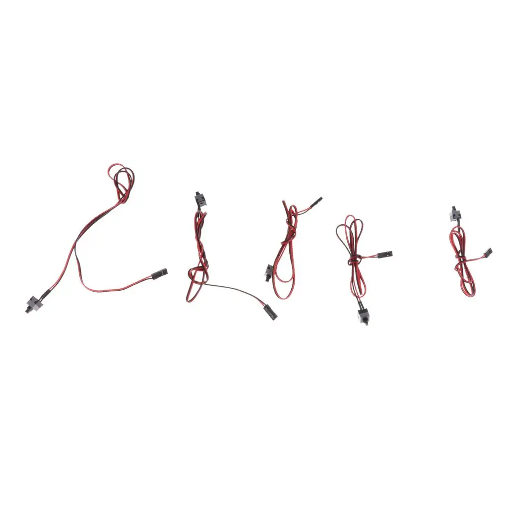 ATX Computer Power Cord 50cm Soft Touch Button Switch Cable for Reset on Off PC Desktop Case Panel Upgrade