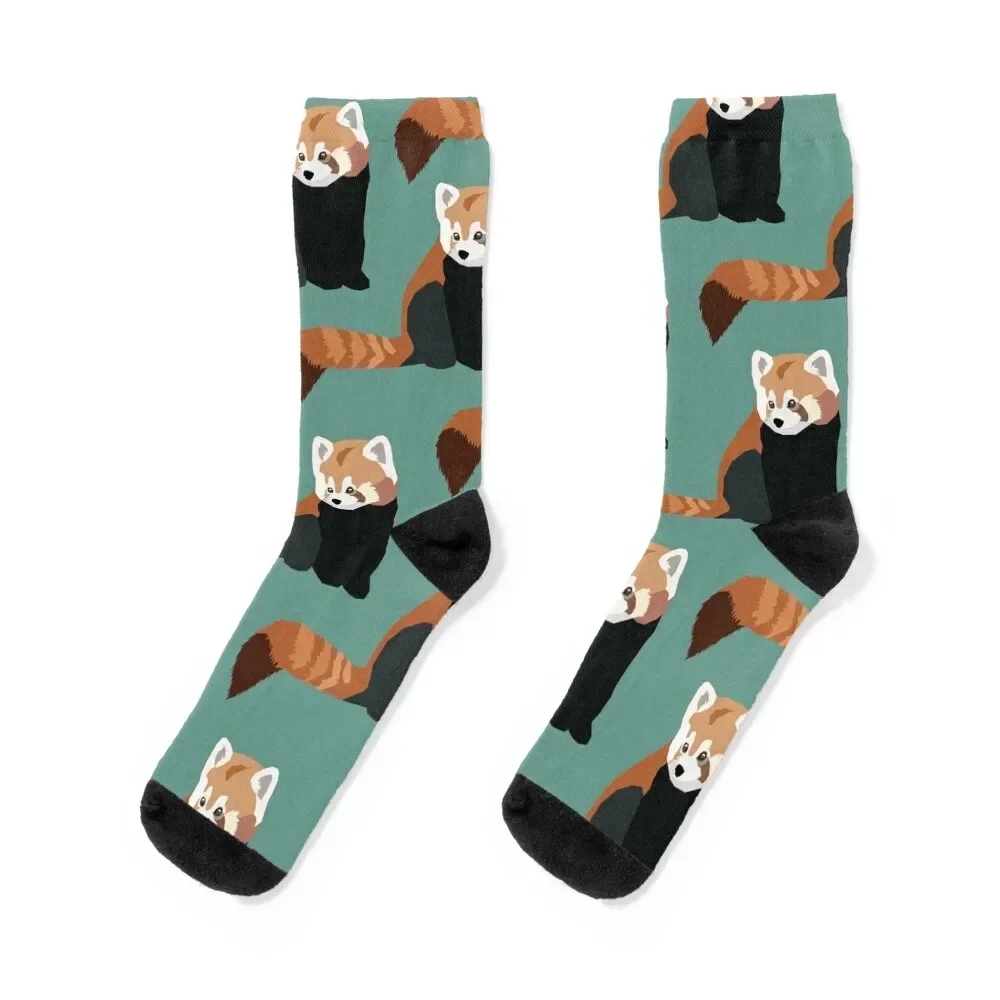 

Red Pandas Socks designer summer Non-slip Toe sports Girl'S Socks Men's