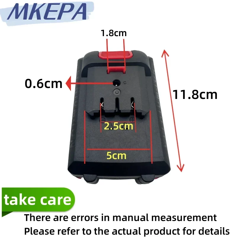 For Quanyou 18V 6.0Ah-14AH Li-ion Battery Chainsaw Angle Grinder, Electric Wrench Tool, Specialized Air Cannon Machine Battery