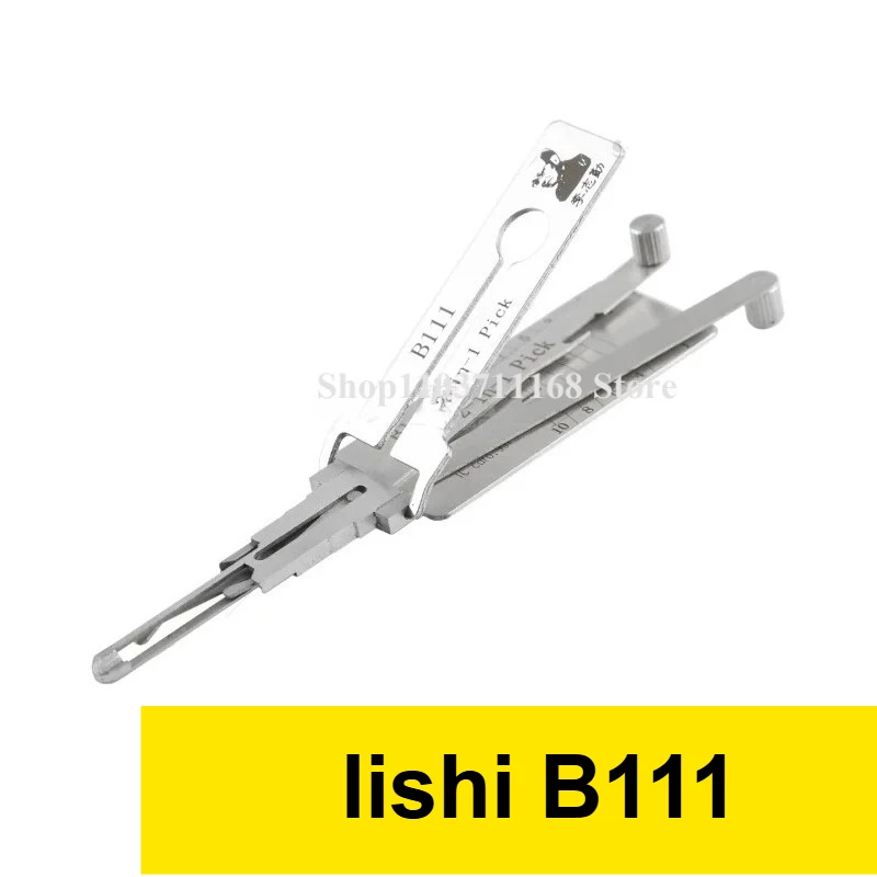 

Lishi 2in1 B111 Lockpick Pick Tool Decoder and Pick Is Designed for GM, FOR HUMMER, for GMC [GM Z Keyways] Ganzua Key Picking