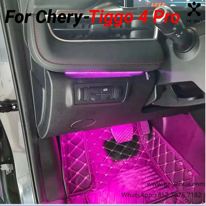 For Chery Tiggo 4 Pro 2020 2023 Car Interior Ambient Lighting Modification Full Set Automobiles Parts Accesorios Para Auto Tools